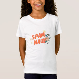 Camiseta Spam Maui com Flores Musubi Maui
