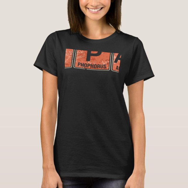 Camiseta Spam Periodic Table of Elements Canned Cooked Pork (Frente)