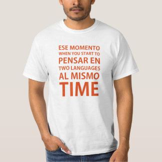 Camiseta Spanglish (ed. barata)