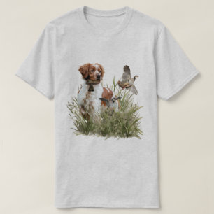 Camiseta Spaniel Bretão, Paixão por Pássaros