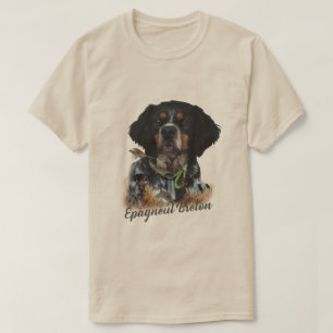 Camiseta Spaniel Bretão, Paixão por Pássaros