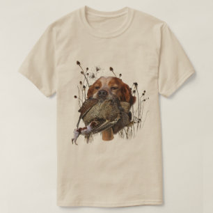 Camiseta Spaniel Bretão, Paixão por Pássaros
