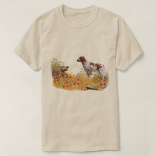 Camiseta Spaniel Bretão, Paixão por Pássaros