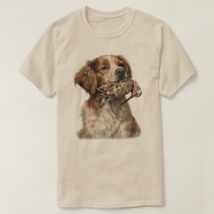 Camiseta Spaniel Bretão, Paixão por Pássaros