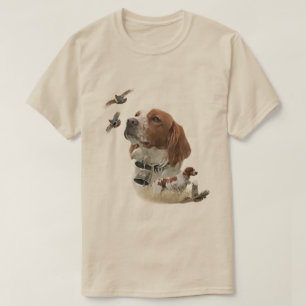 Camiseta Spaniel Bretão, Paixão por Pássaros