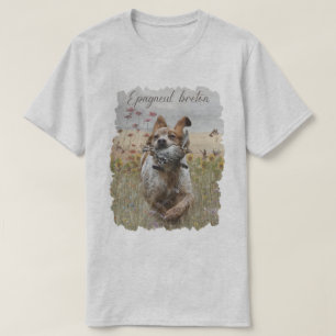 Camiseta Spaniel Bretão, Paixão por Pássaros