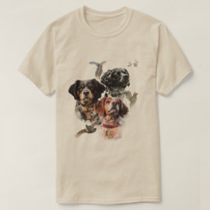 Camiseta Spaniel Bretão, Paixão por Pássaros