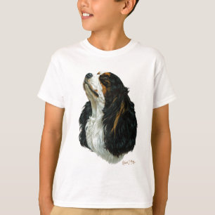Camiseta Spaniel de rei Charles descuidado