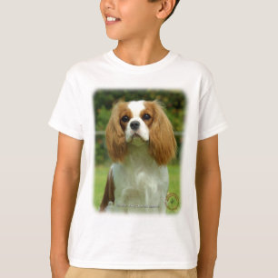 Camiseta Spaniel de rei Charles descuidado 9J002D-08