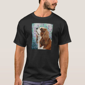 Camiseta Spaniel de rei descuidado Charles de Blenheim
