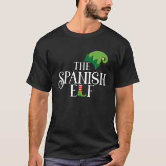 Camiseta Spanish Elf Matching Family Group Christmas Party