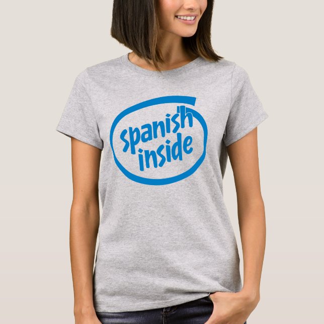 Camiseta Spanish inside (Frente)