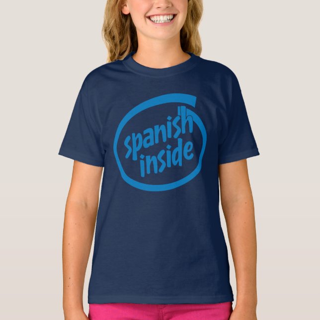 Camiseta Spanish inside (Frente)