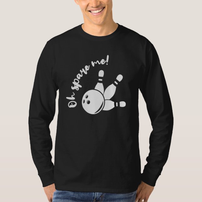 Camiseta Spare Me Bowling (Frente)