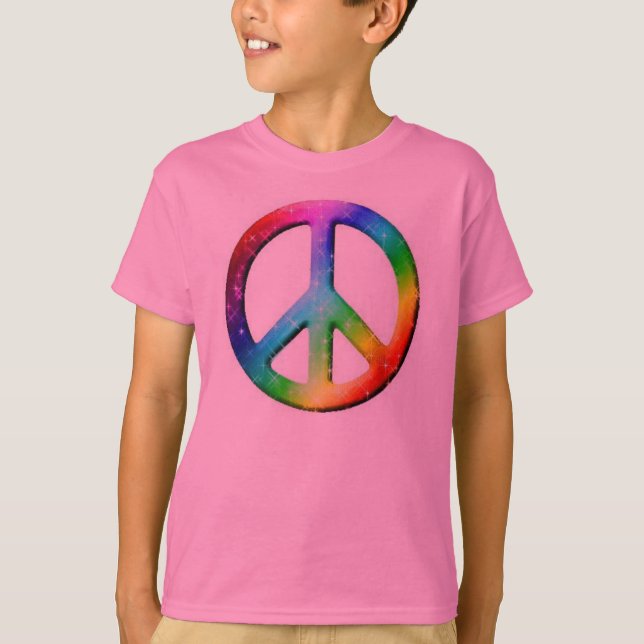 Camiseta Sparkles da paz (Frente)