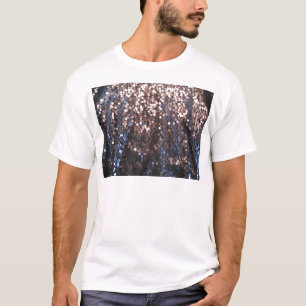 Camiseta Sparkles da prata e do azul