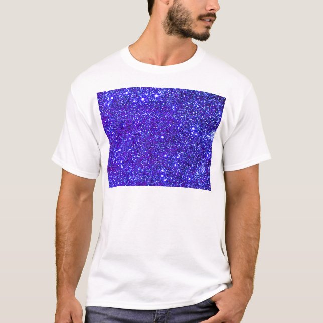 Camiseta Sparkly infinito do universo da faísca do brilho (Frente)