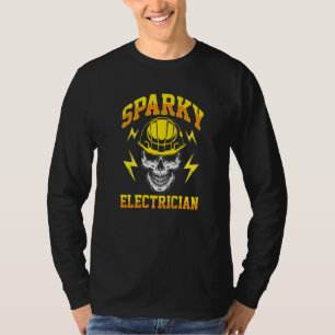 Camiseta Sparky Eletronecho Elétrico Lineworke