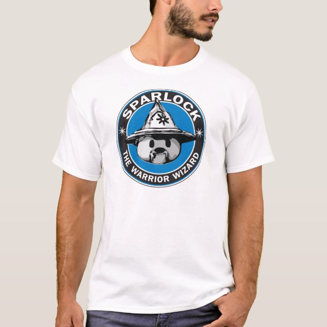 Camiseta Sparlock o feiticeiro do guerreiro (Frente)