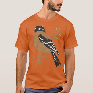Camiseta Sparrow Bird Grunge Vintage retr