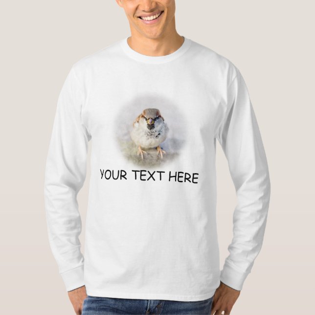 Camiseta Sparrow - O Guerreiro E Seu Texto (Frente)