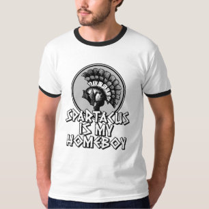 Camiseta Spartacus é meu ficar em casa