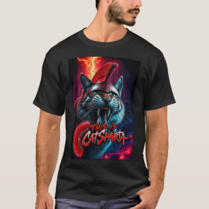 Camiseta Spartan Cat