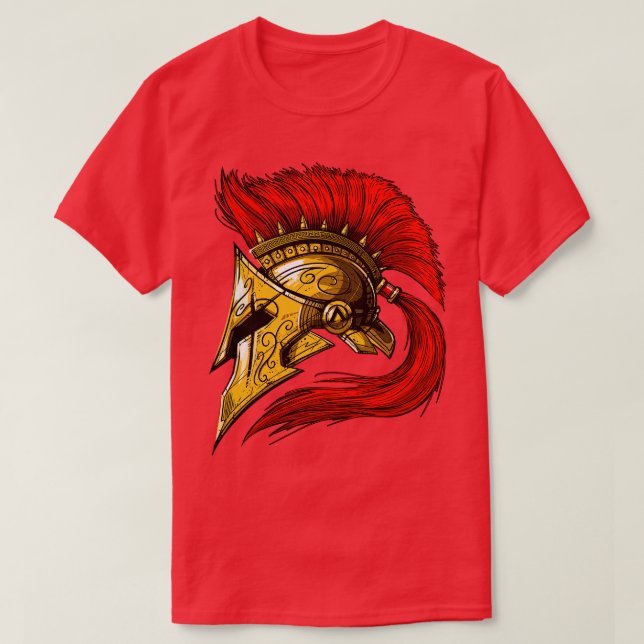 Camiseta Spartan Helmet (Frente do Design)