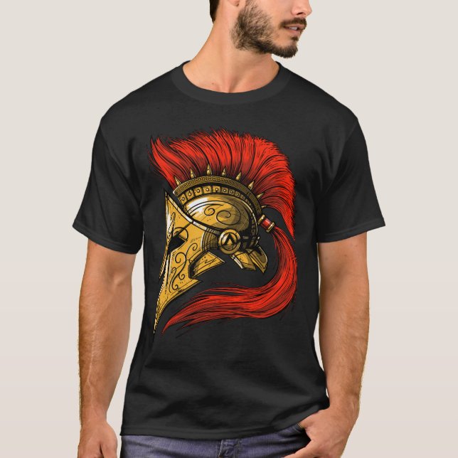 Camiseta Spartan Helmet (Frente)