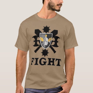 Camiseta Spartan Medieval Casaco de Braços Clássico TSirt