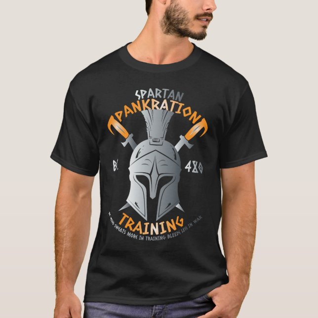 Camiseta Spartan Pankration Training BC.480 (Frente)