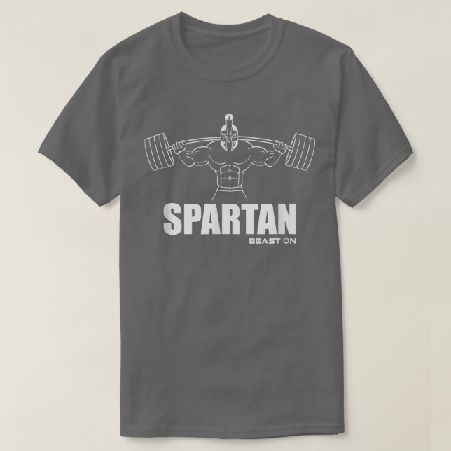 Camiseta Spartan Spartan Beast On Gym Motivation Malhação S (Frente do Design)