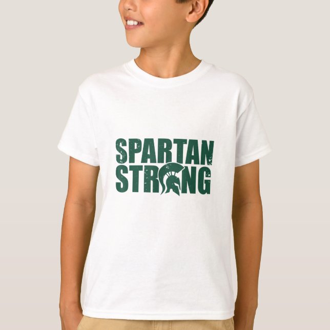 Camiseta Spartan Strong, treino de exercícios (Frente)