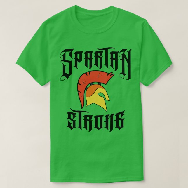 Camiseta Spartan Strong v2 (Frente do Design)