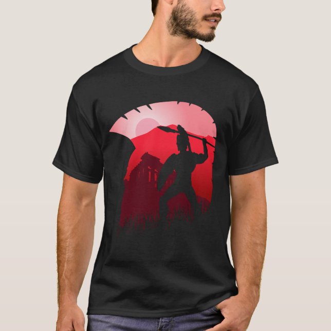 Camiseta Spartan Sunset (Frente)