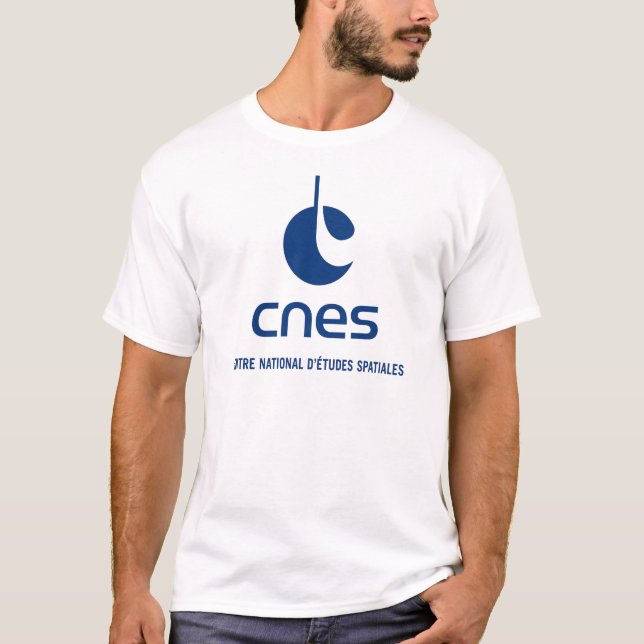 Camiseta Spatiales nacionais dos d'études do centro (Frente)