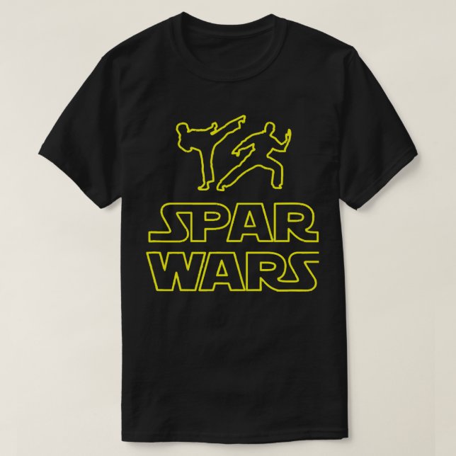 Camiseta Spato Wars Artes Marciais TaeKwonDo Karate Shirt 3 (Frente do Design)