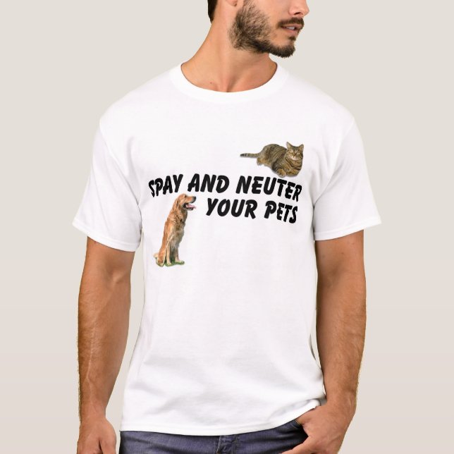 Camiseta Spay e Neuter (Frente)