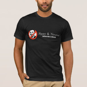 Camiseta Spay e neutralize o t-shirt dos liberais