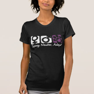 Camiseta Spay, neutralize, adote