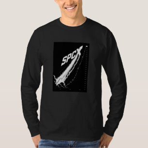 Camiseta SPCX Design de Investidor IPO SpaceX Ação Espaci