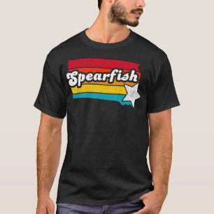Camiseta Spearfish Dakota do Sul Vintage angustiou Souvenir