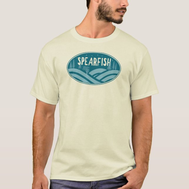 Camiseta Spearfish South Dakota Outdoors (Frente)