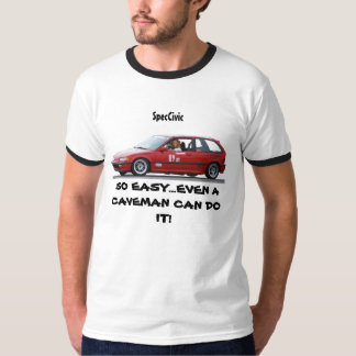 CAMISETA SPECCIVIC, TÃO FÁCIL… MESMO UM HOMEM DE AS