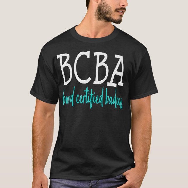 Camiseta Special Education ABA Therapist Behavior Analyst B (Frente)