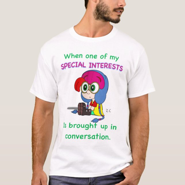 Camiseta Special interests shirt (Frente)