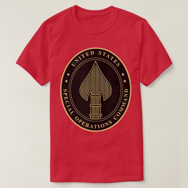 Camiseta Special Operations Command (SOCOM)  (Frente do Design)