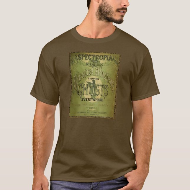 Camiseta Spectropia - um estudo dos fantasmas - 1866 (Frente)