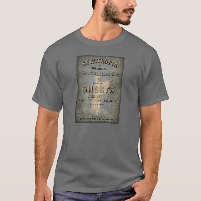 Camiseta Spectropia - um estudo dos fantasmas - 1866 (Frente)