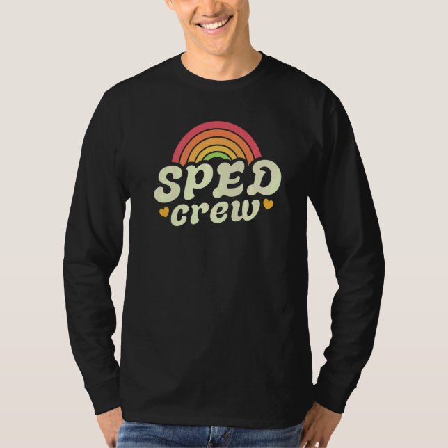 Camiseta SPED Crew Special Education Teacher Speducator Wom (Frente)